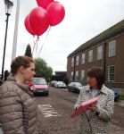 Save The Grange 3,500 signature petition handover to Salford Mayor